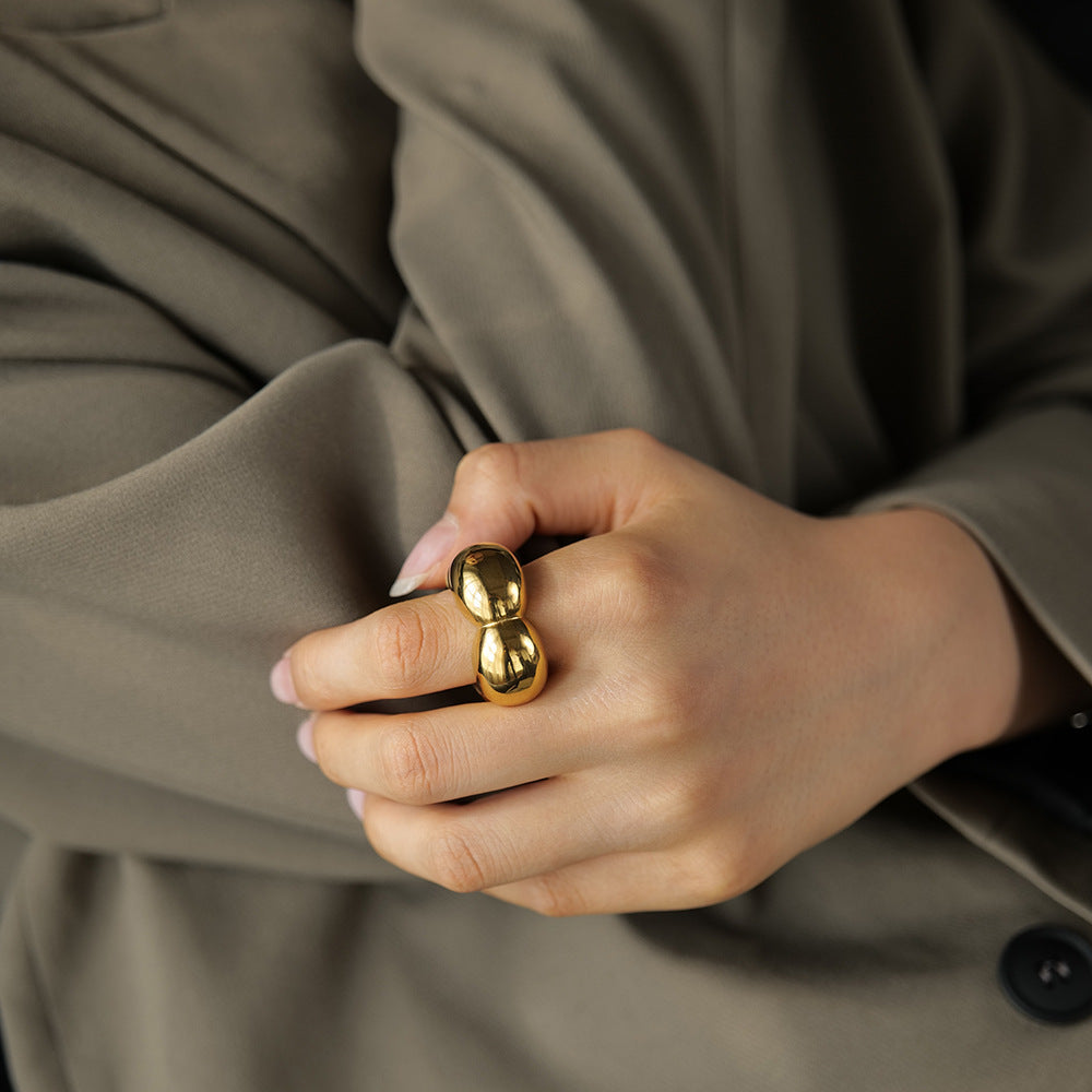 Ethereal Bloom Gold Ring