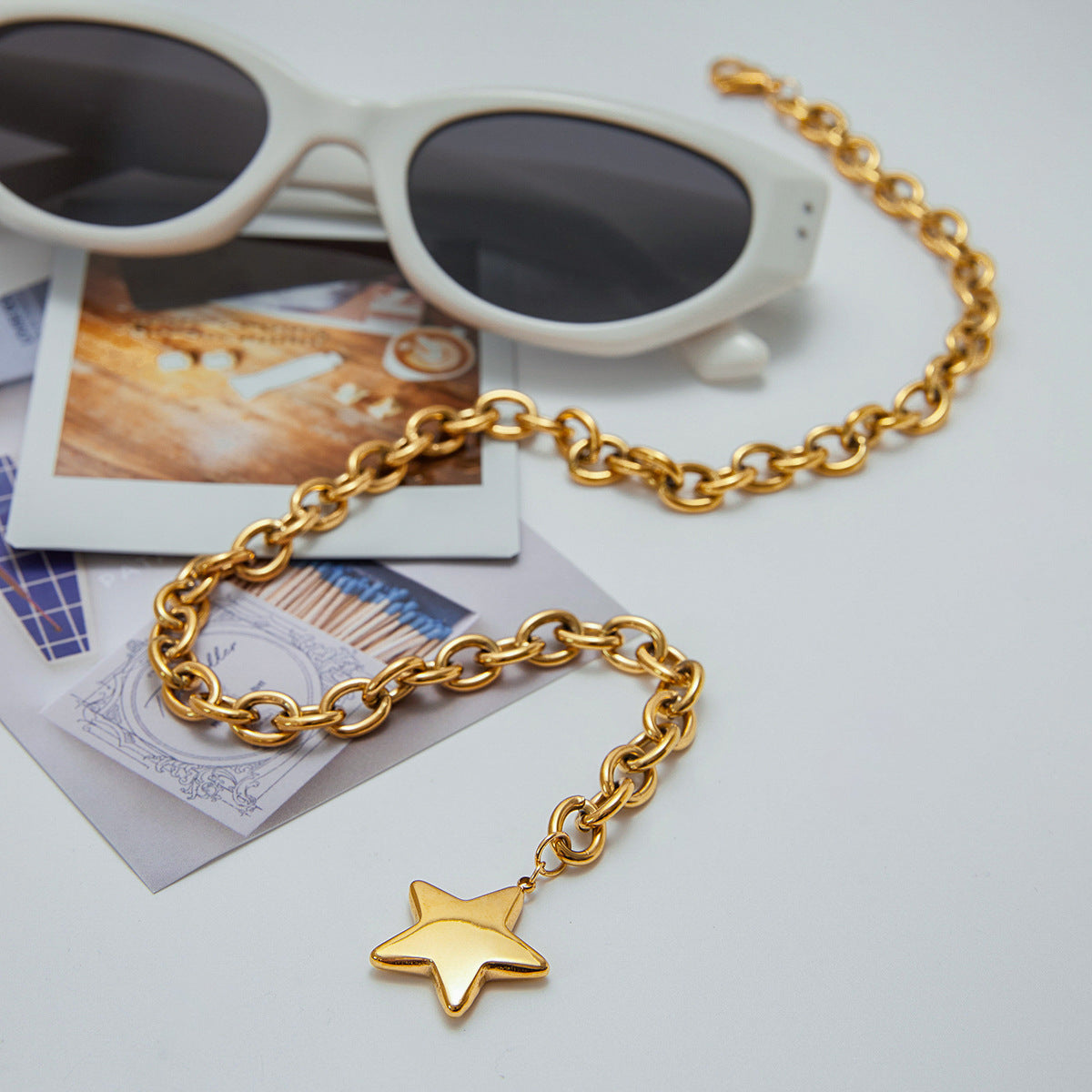 Celestial Radiance Gold Pendant