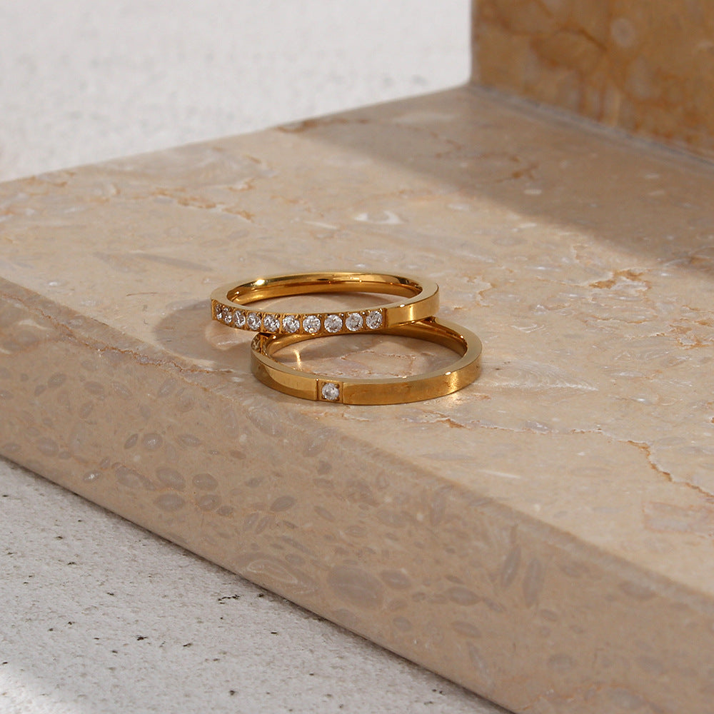 Radiant Sage Gold Ring