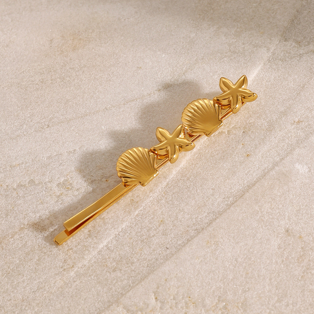 Mykonos Ocean Breeze Gold Hair Pin