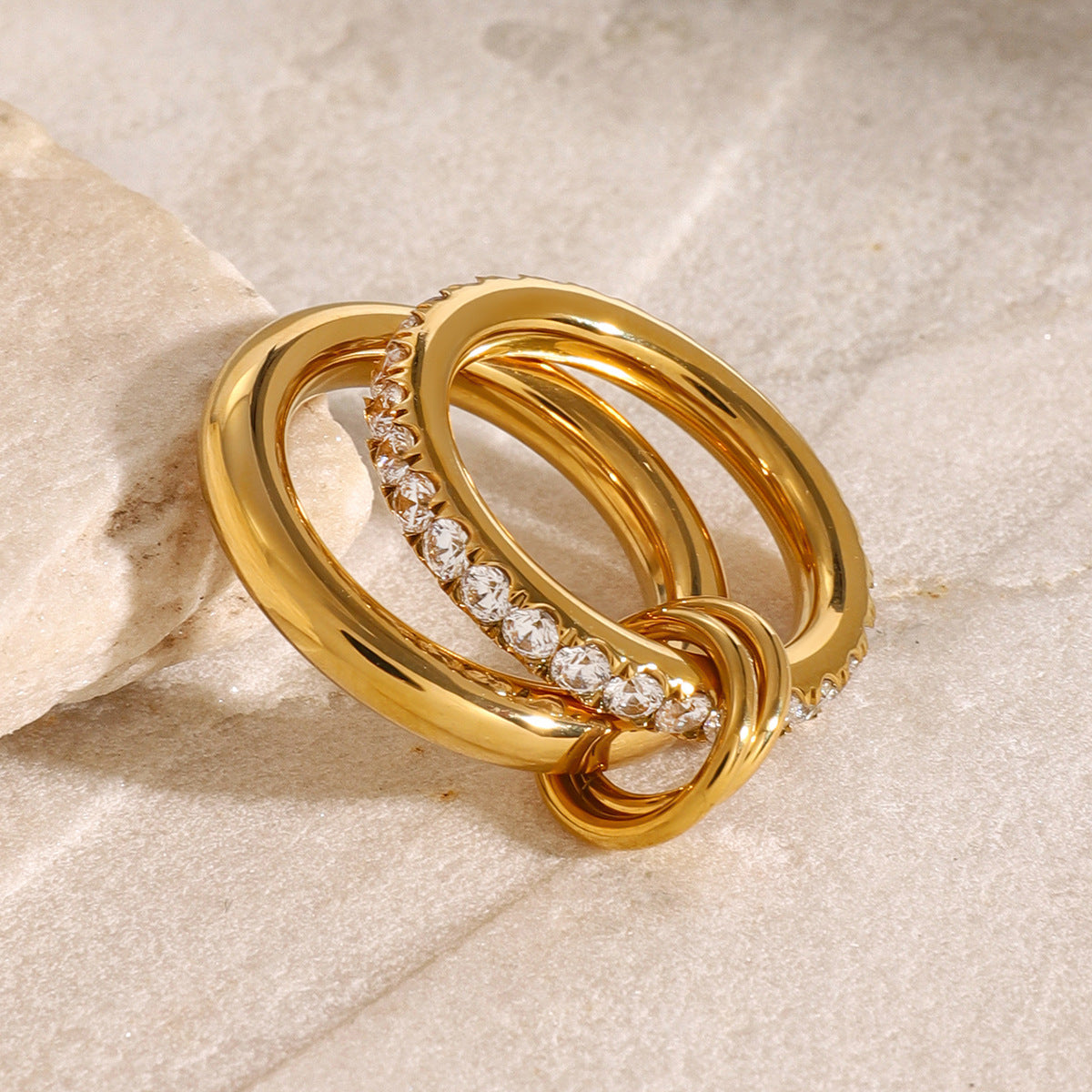 Sparkle Stackable Diamond Ring