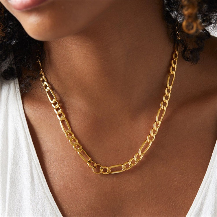 Elegant Woven Gold Chain