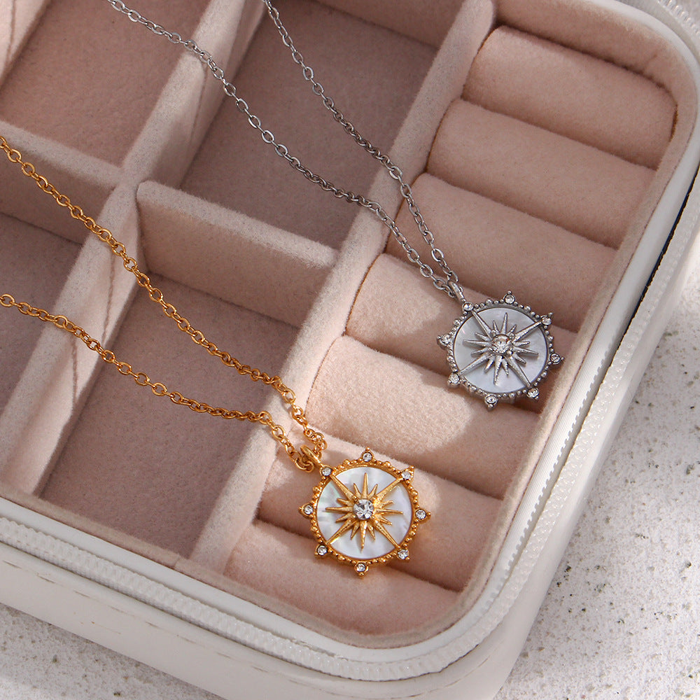 Celestial Navigator Gold Necklace
