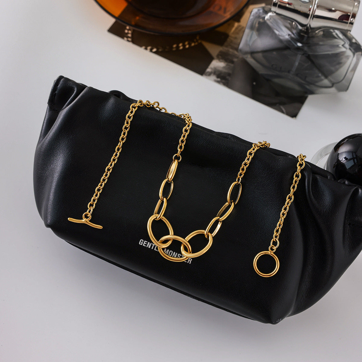 Luxe Link Toggle Necklace