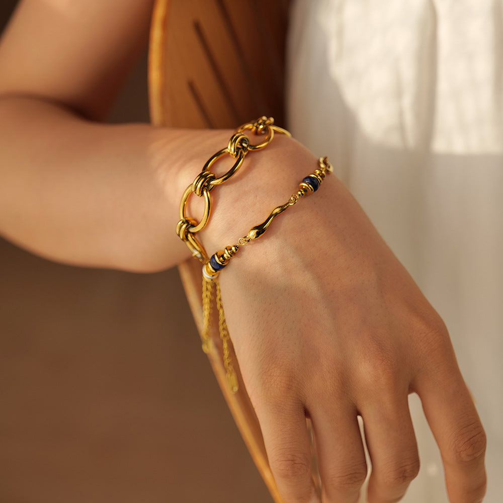 Quintessa Abstract Pearl Bracelet