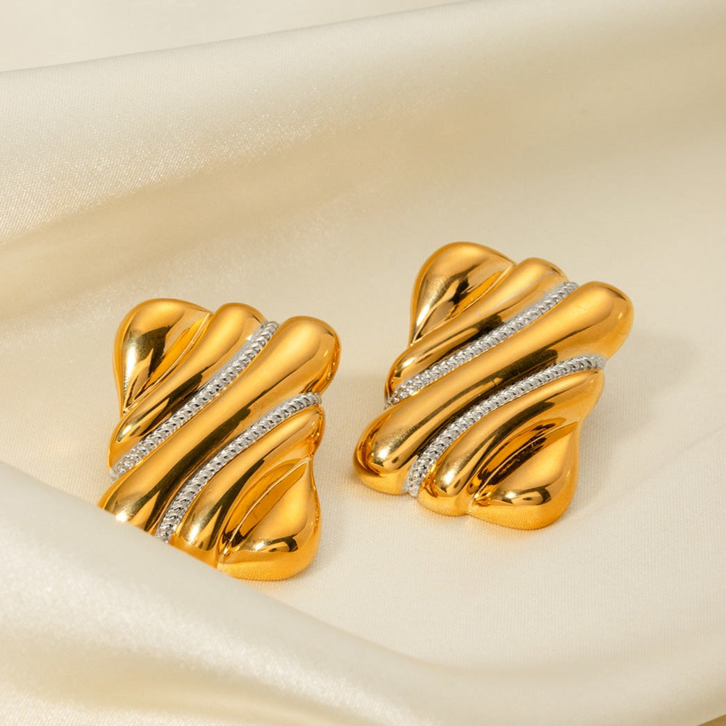 Ethereal Gold Hoop Earrings