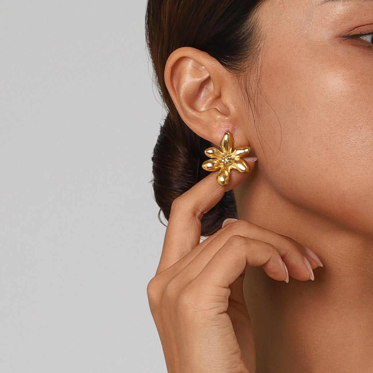Golden Bloom Earrings