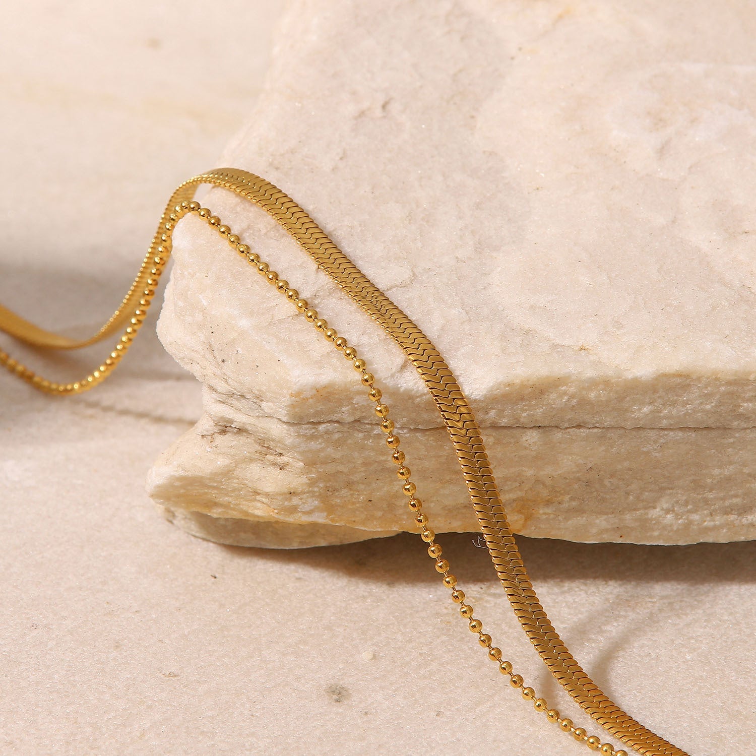 Chic Layered Gold Anklet