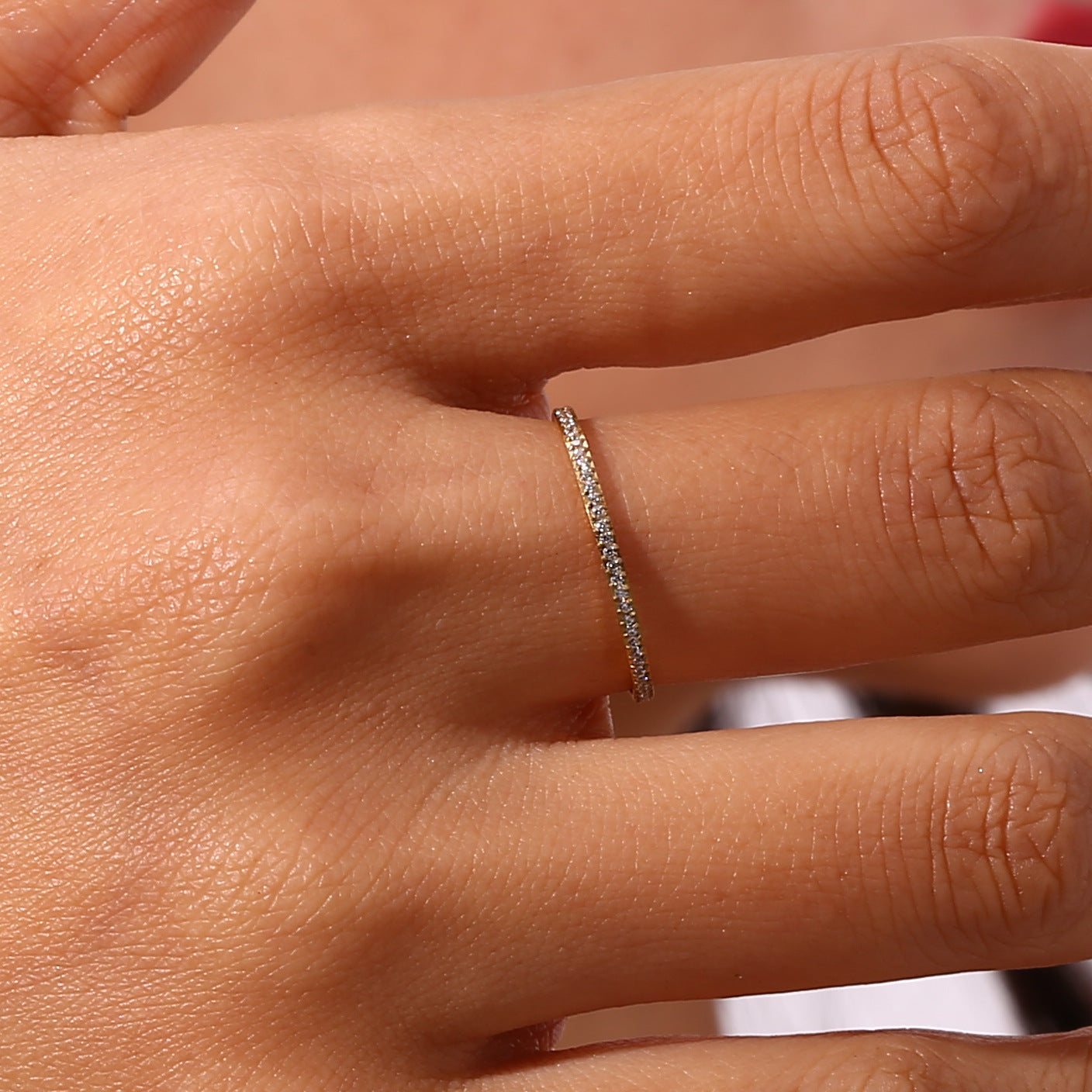 Sparkling Nova Gold Ring