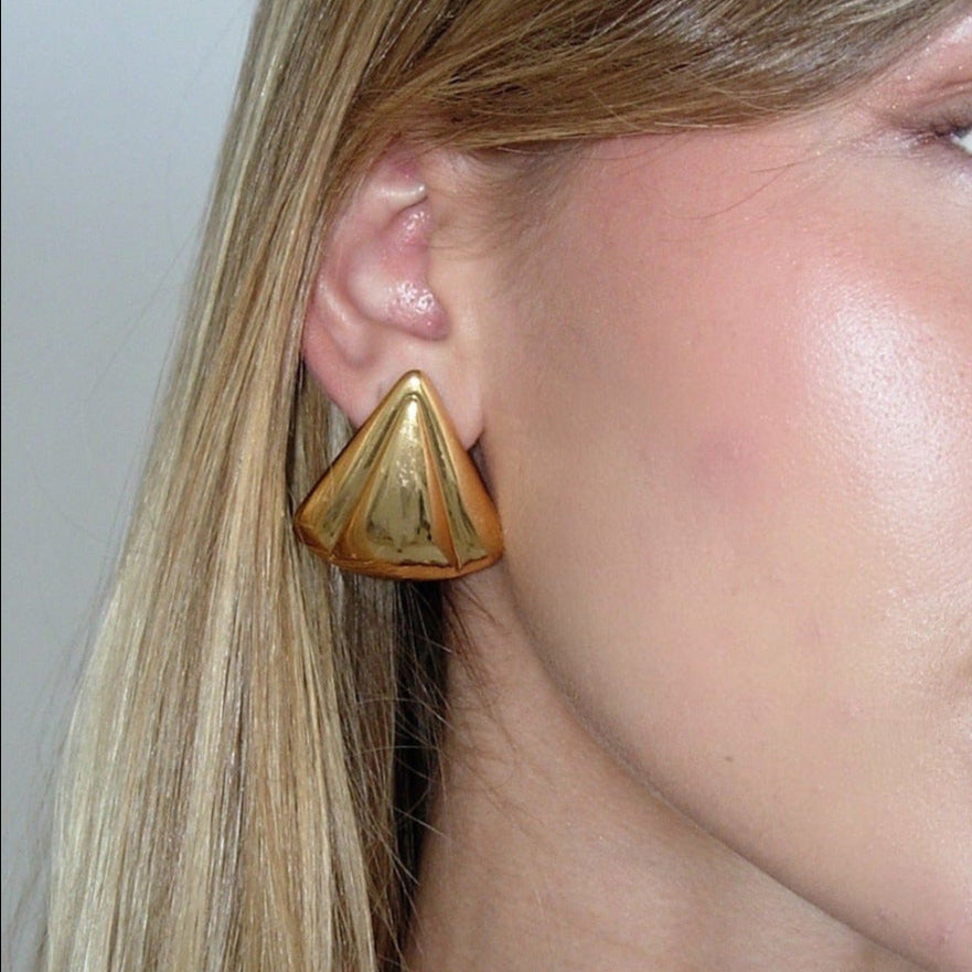 Ember Vintage Gold Earrings