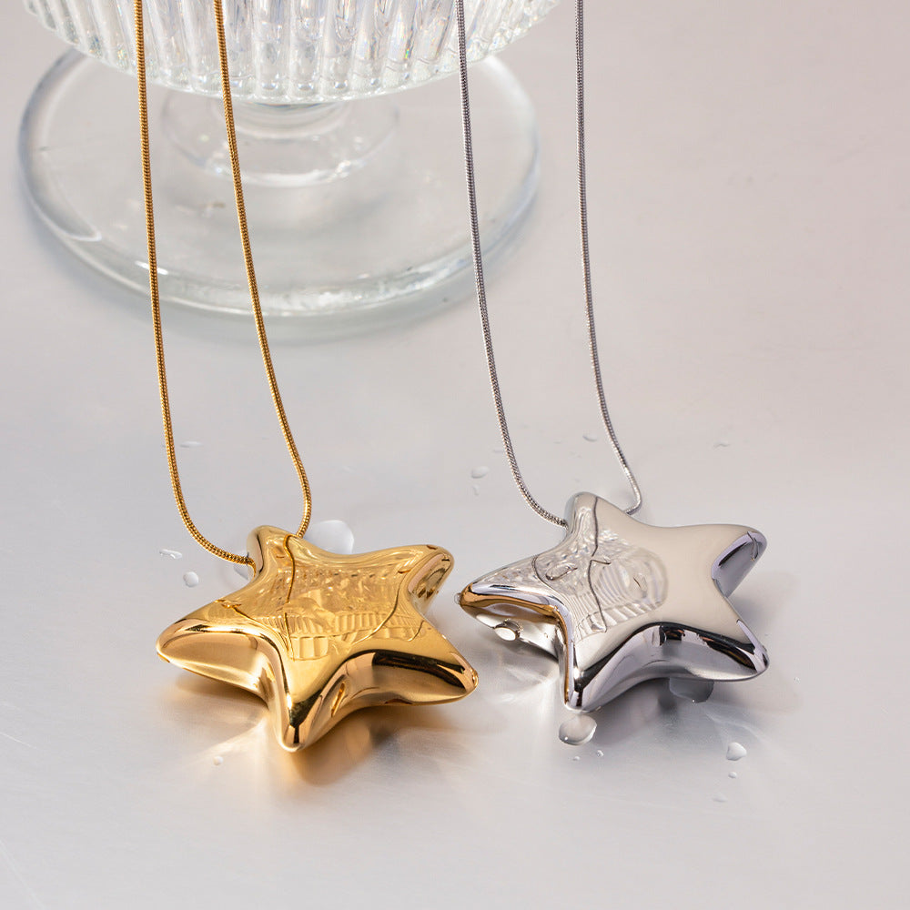 Celestial Star Pendant Necklace