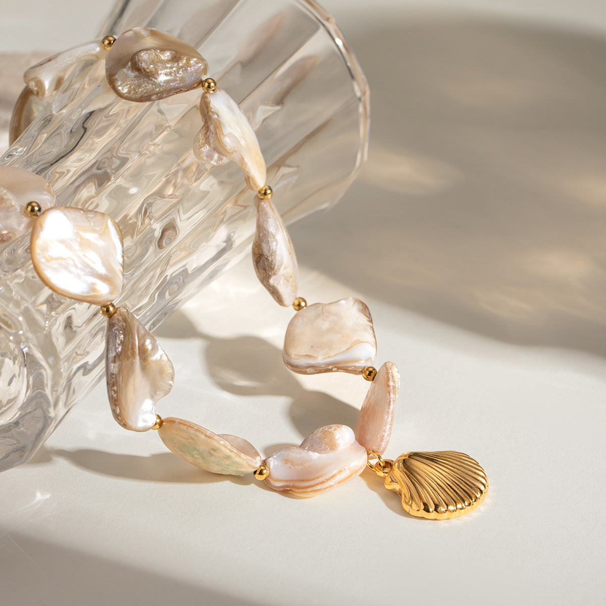 Ocean Whisper Pearl Necklace