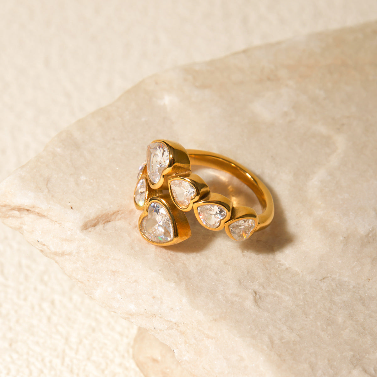 Romy Radiant Heart Ring