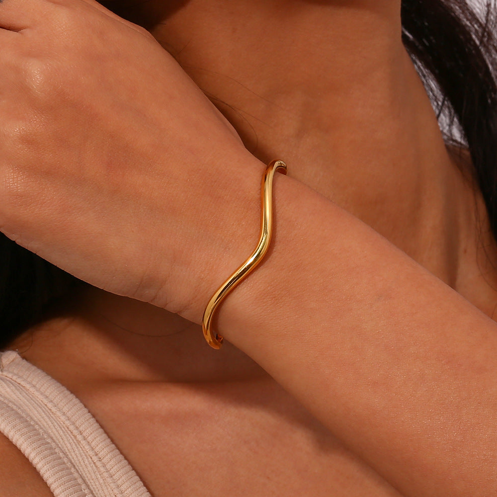 Gold Sparkle Bangle