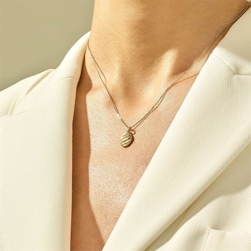 Luxe Croissant Chain Necklace