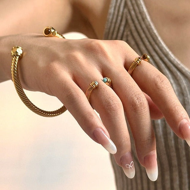 Thea Gemstone Radiance Bracelet