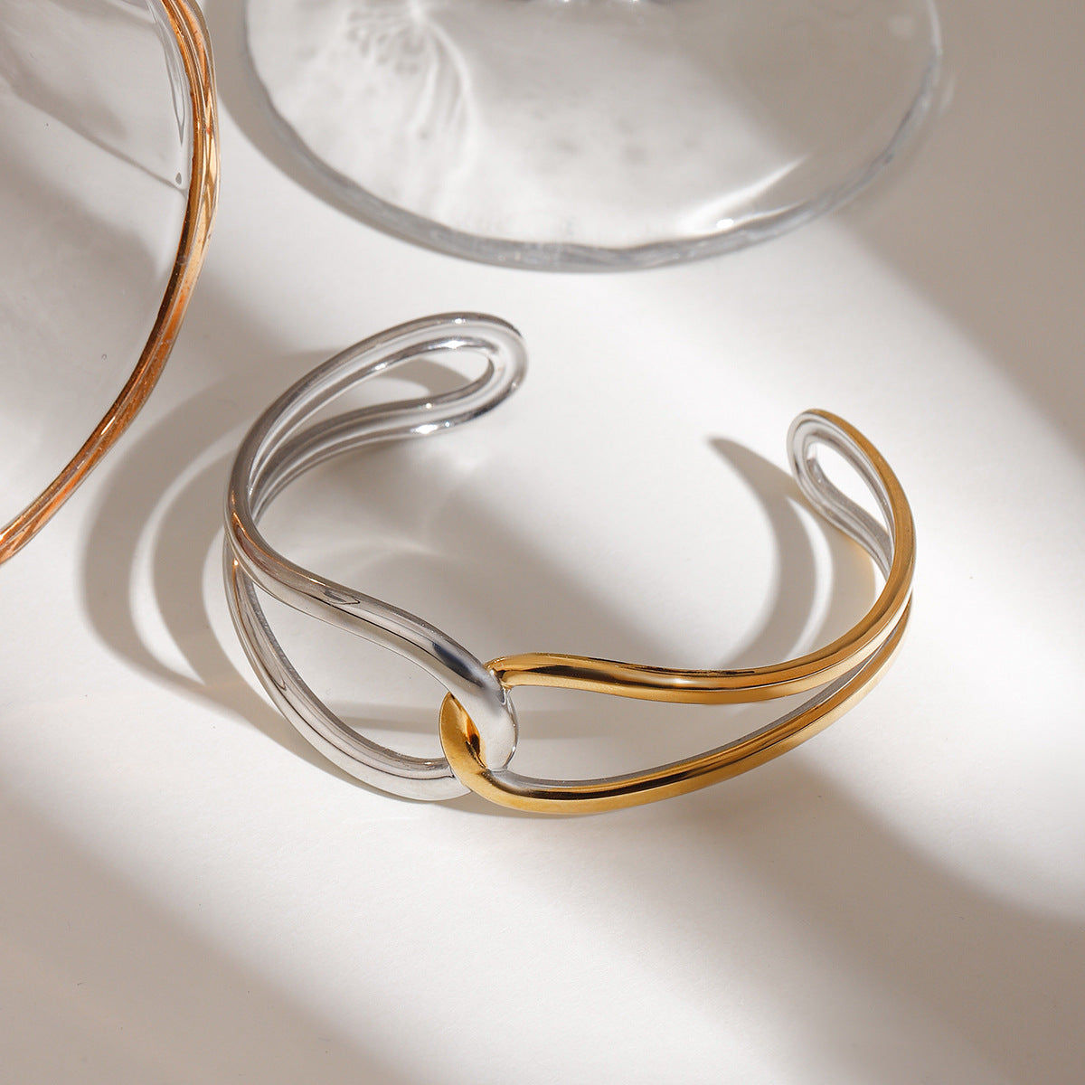 Luxe Gold Harmony Bangle