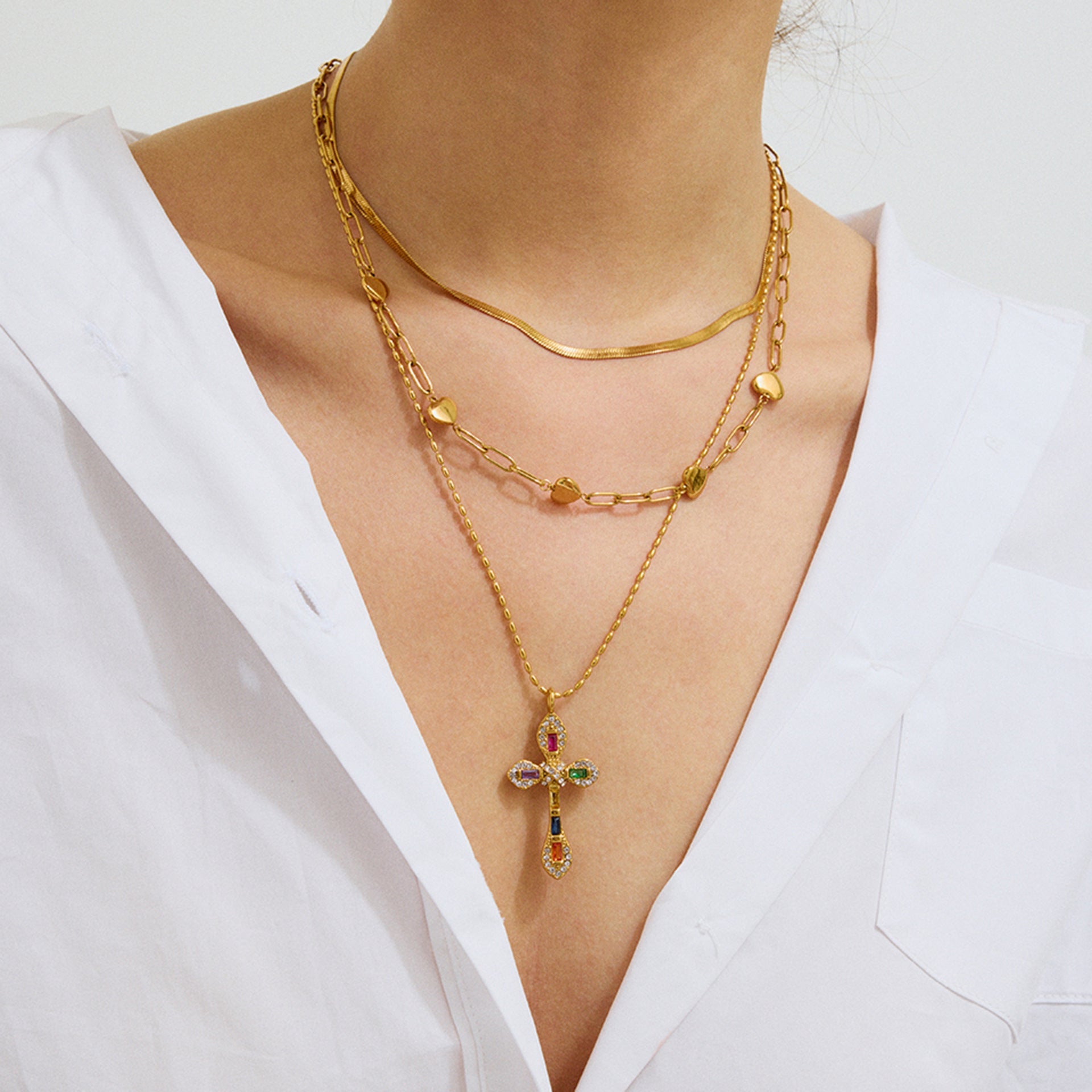 Divine Spark Crucifix