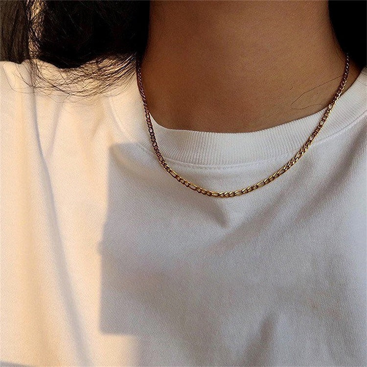 Elegant Woven Gold Chain