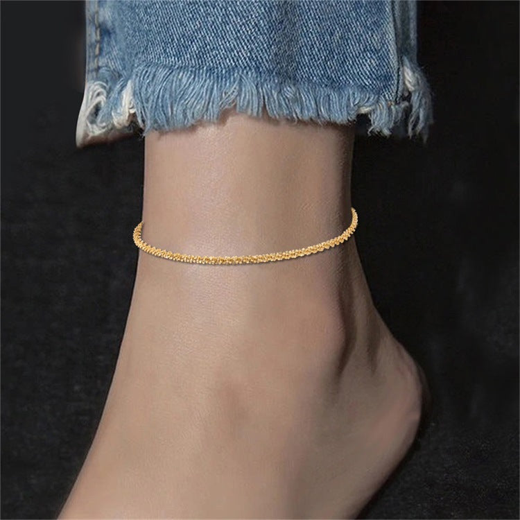 Elegant Gold Chain Anklet