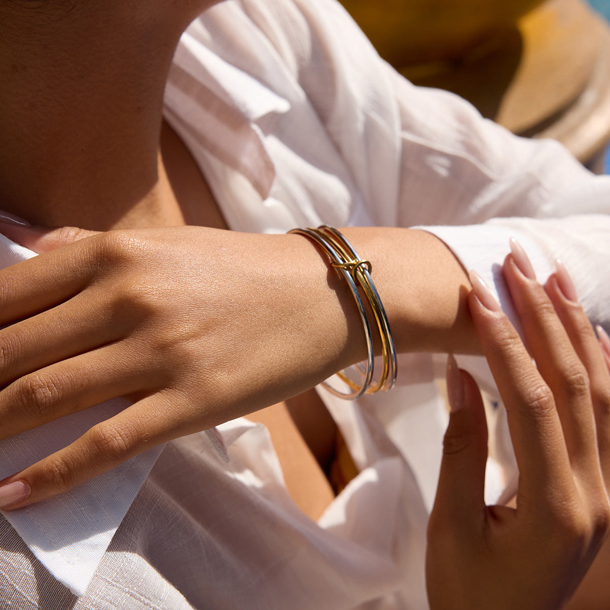 Romina Layered Bangle Bracelet