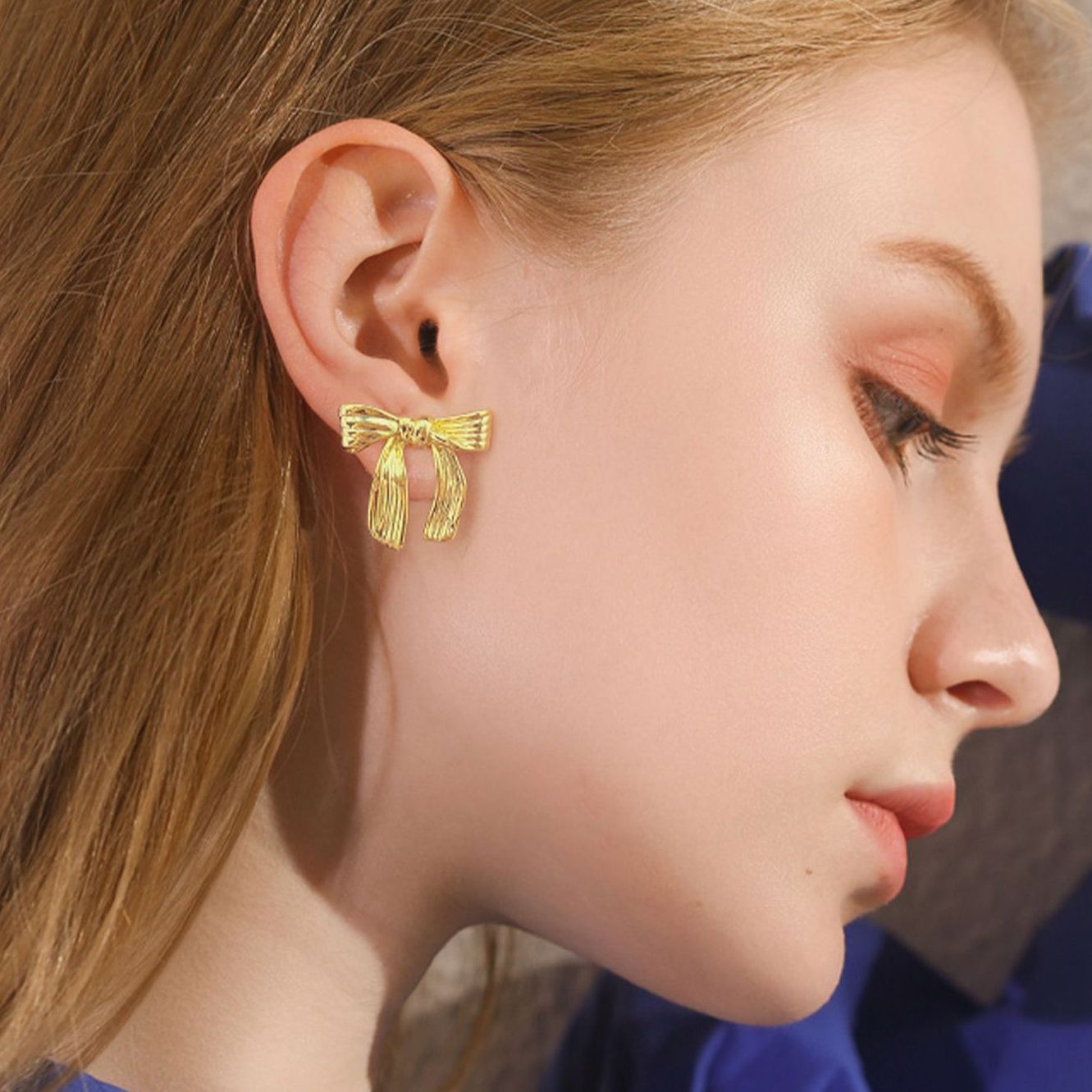 Ethereal Gold Flow Earrings