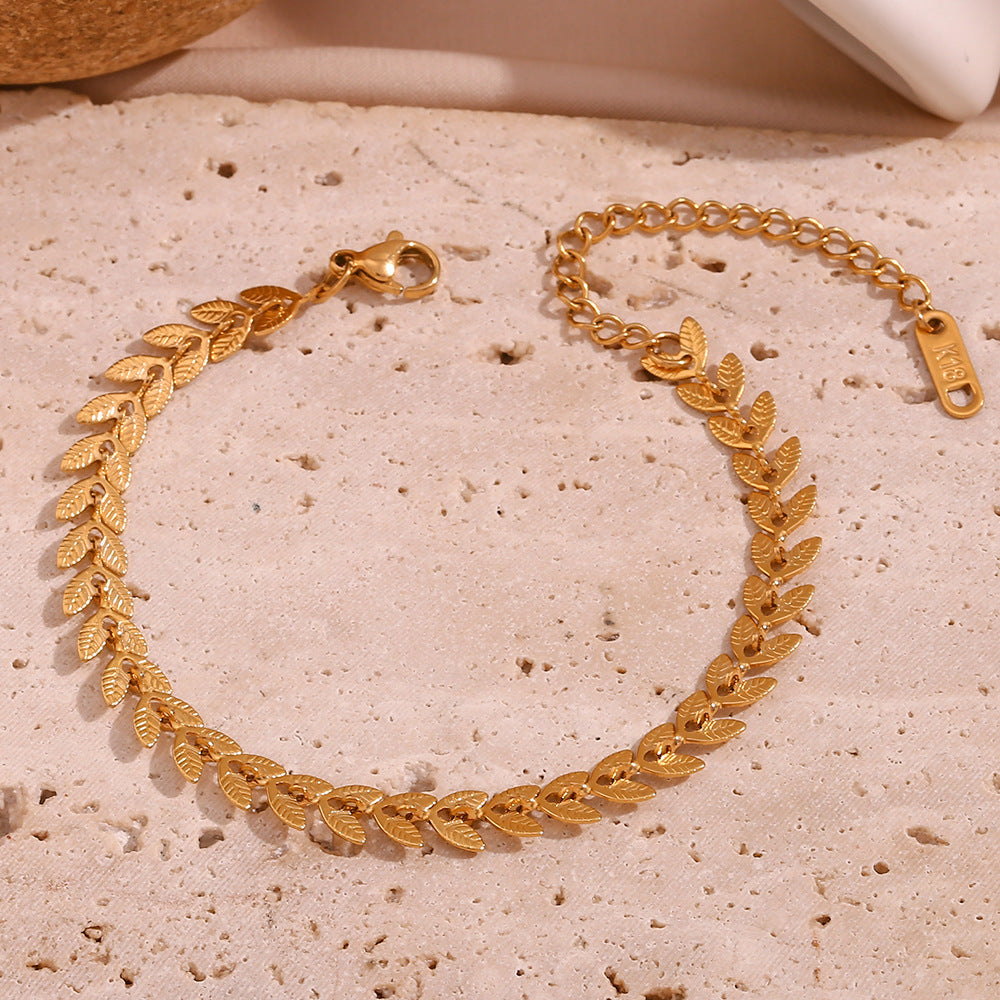 Madeline Gold Anklet Sparkle