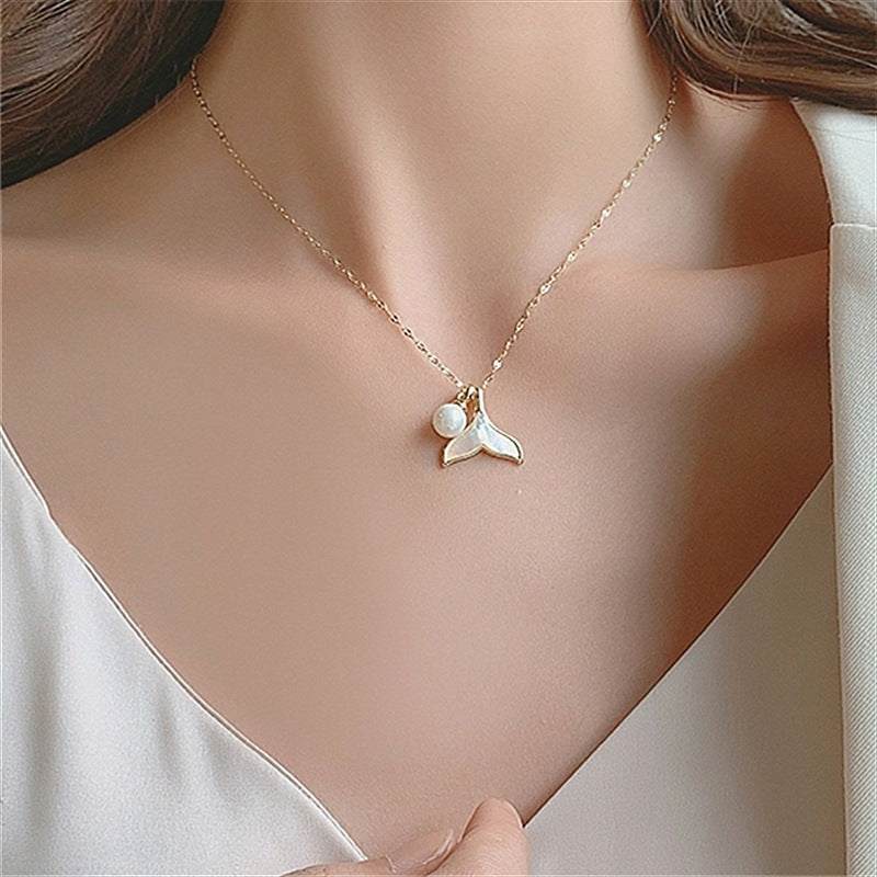 Oceanic Siren Pearl Necklace