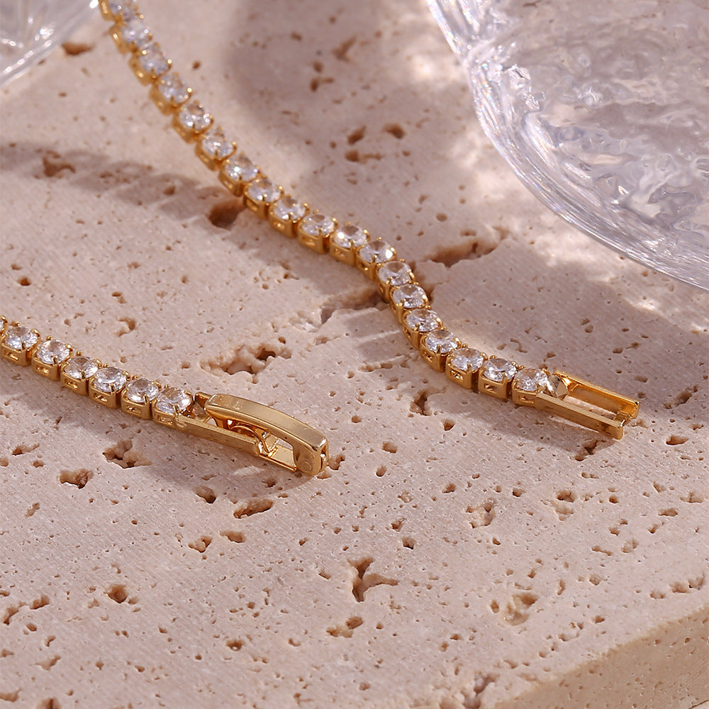 Eternal Sparkle Diamond Tennis Necklace
