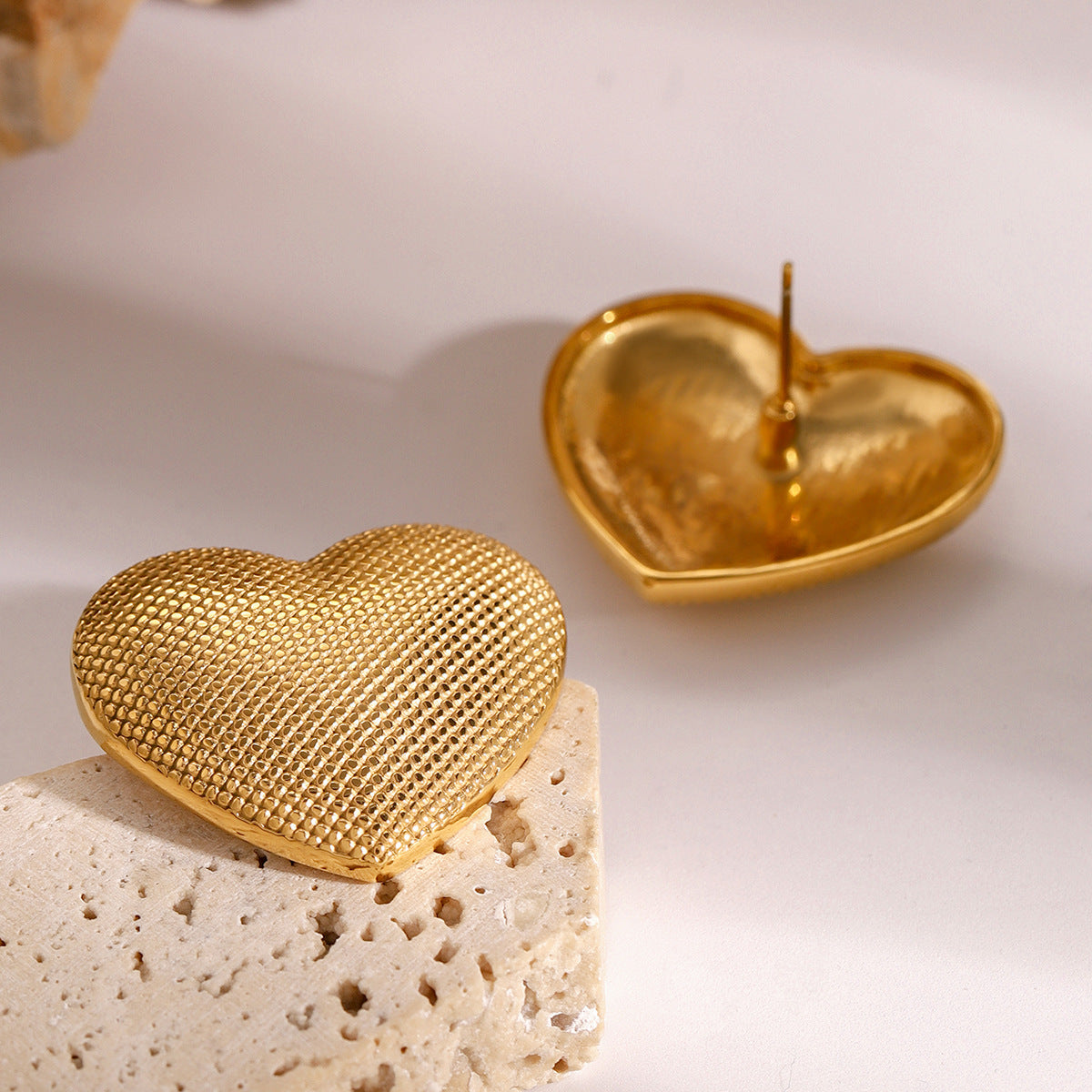 Cecelia Textured Romance Earrings
