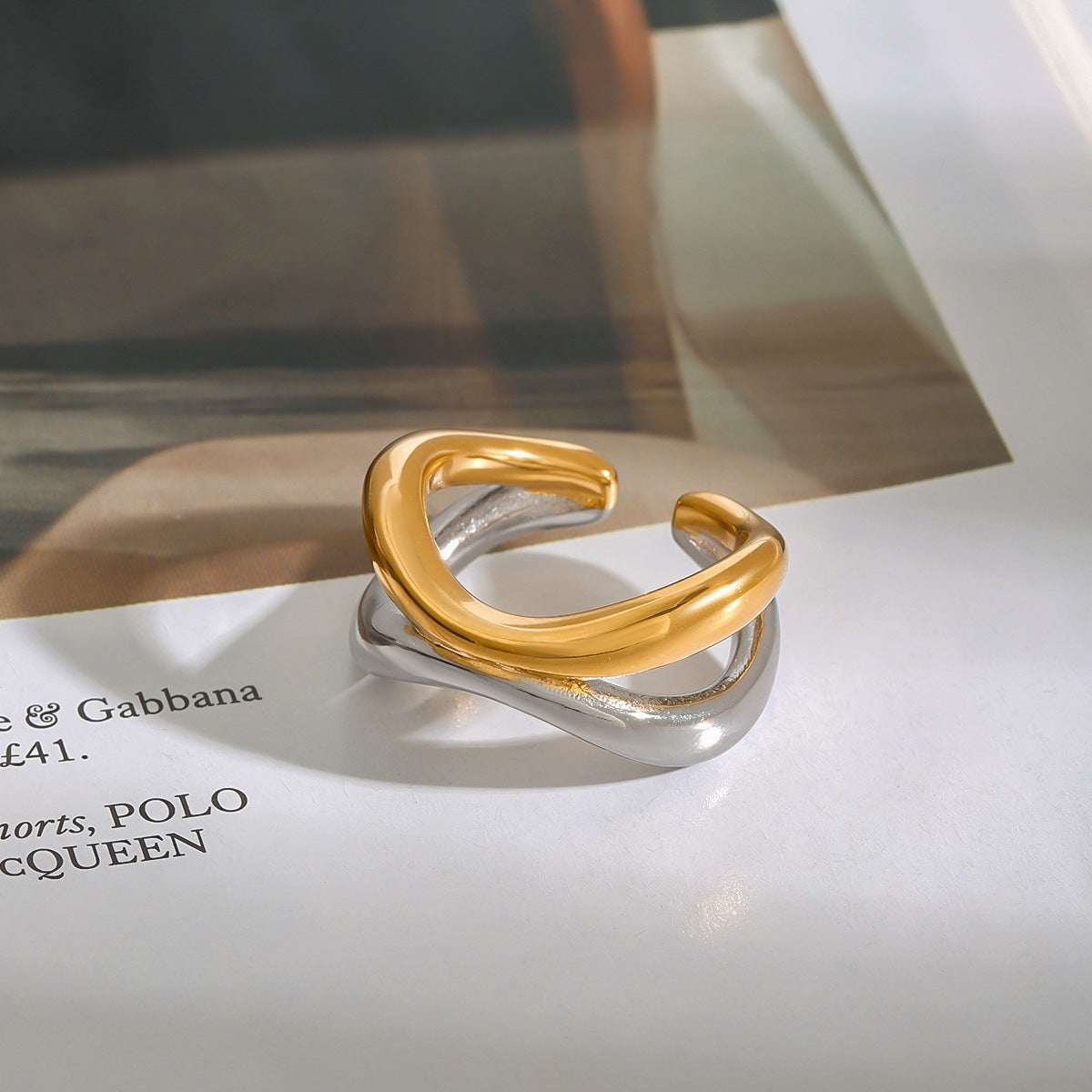 Deanna Gold Twisted Ring