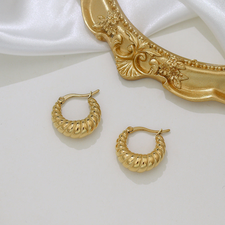 Golden Pastry Hoops