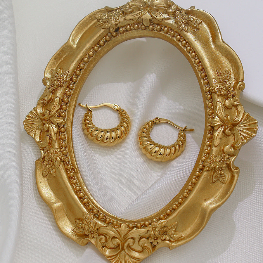 Golden Pastry Hoops
