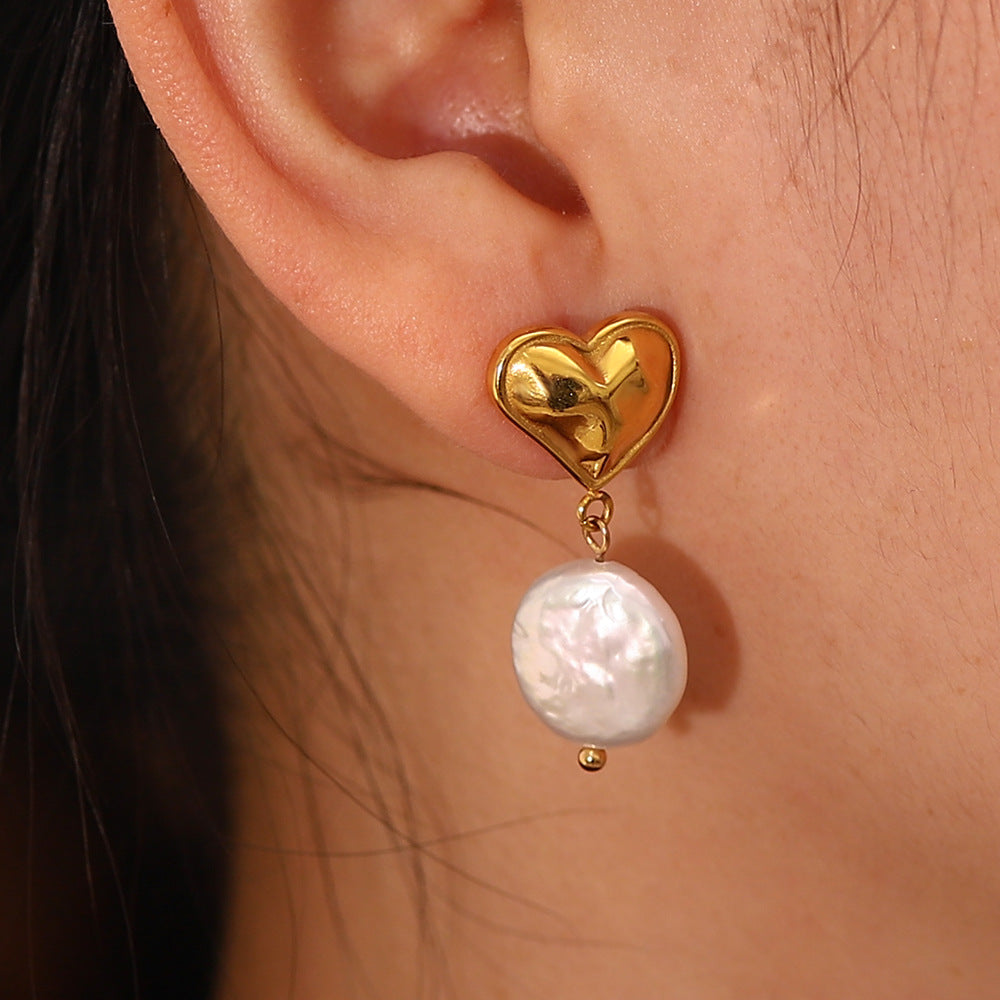 Seaside Charm Pearl Earrings