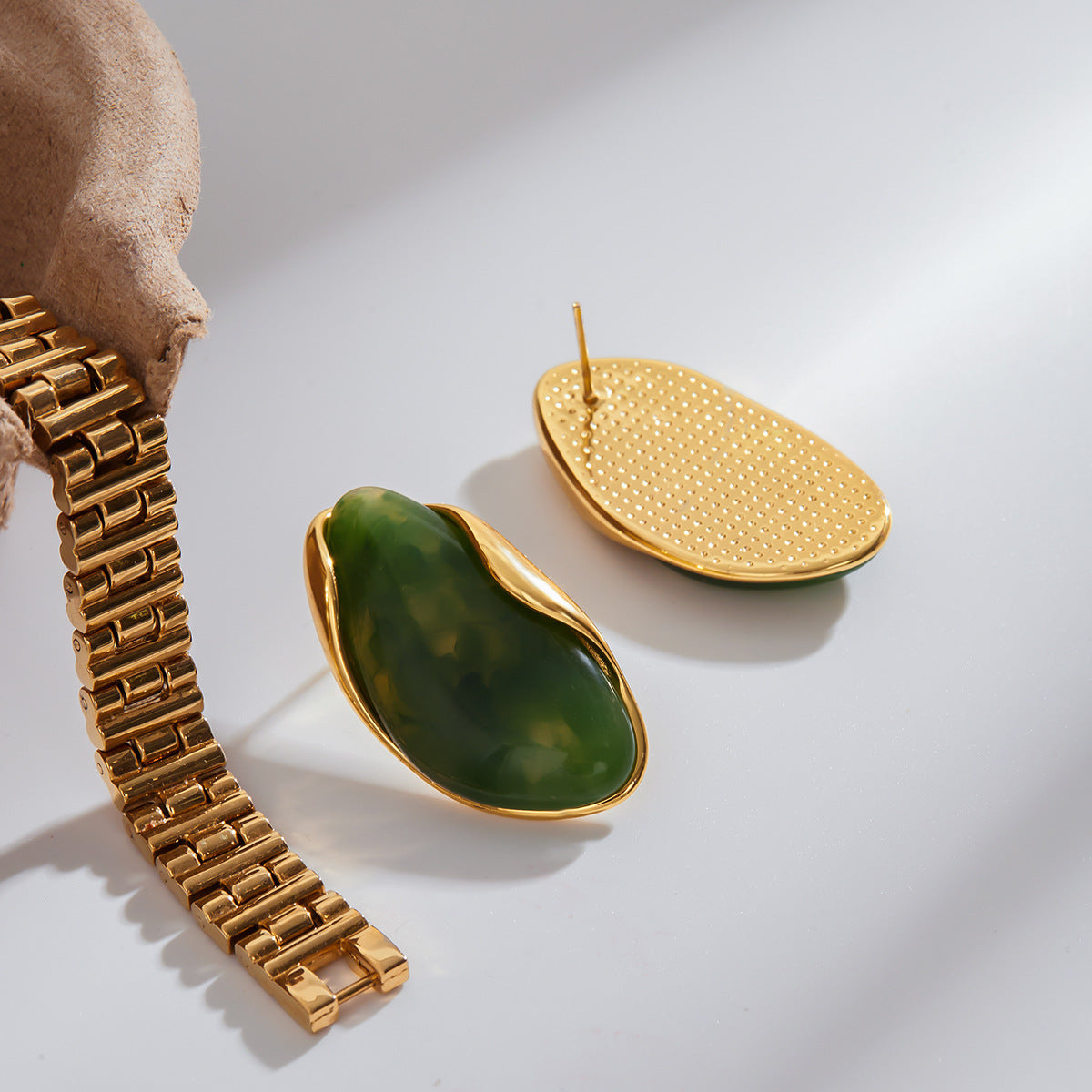 Amelise Gemstone Drop Earrings