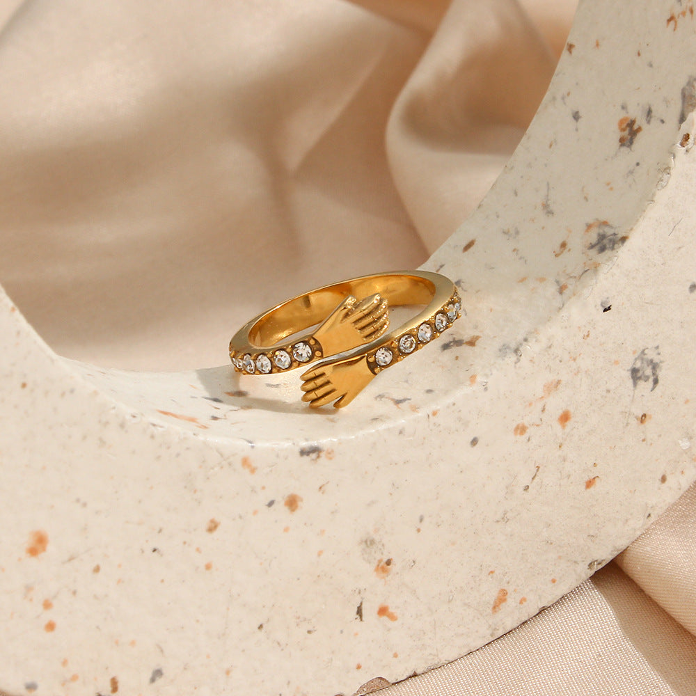 Amaryllis Radiant Gold Ring