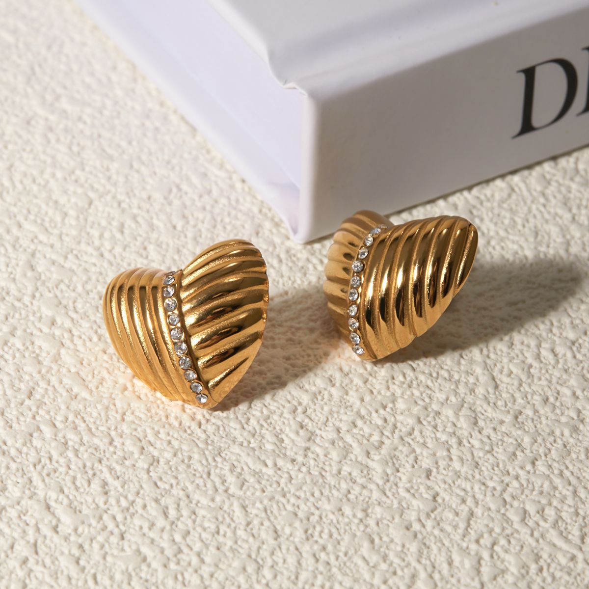 Celeste Heart Earrings