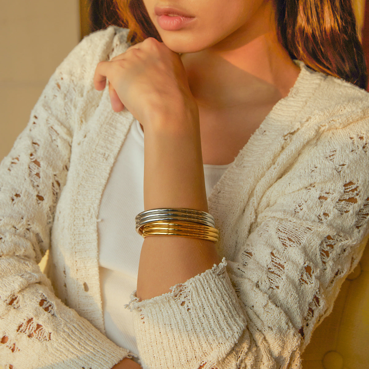 Radiant Gold Bangle