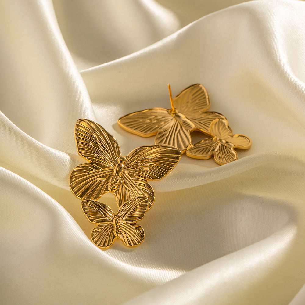 Golden Flutter Earrings