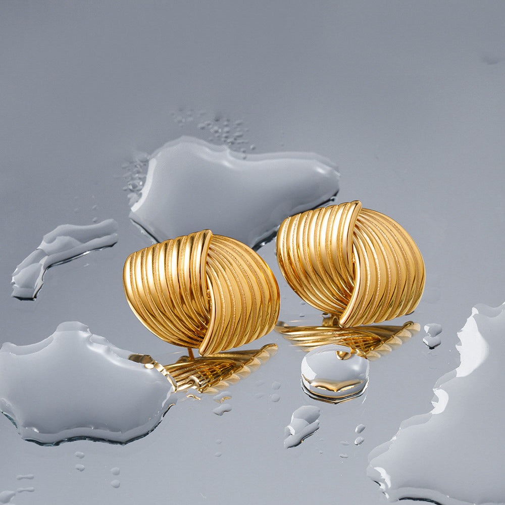 Sonia Wings Gold Earrings
