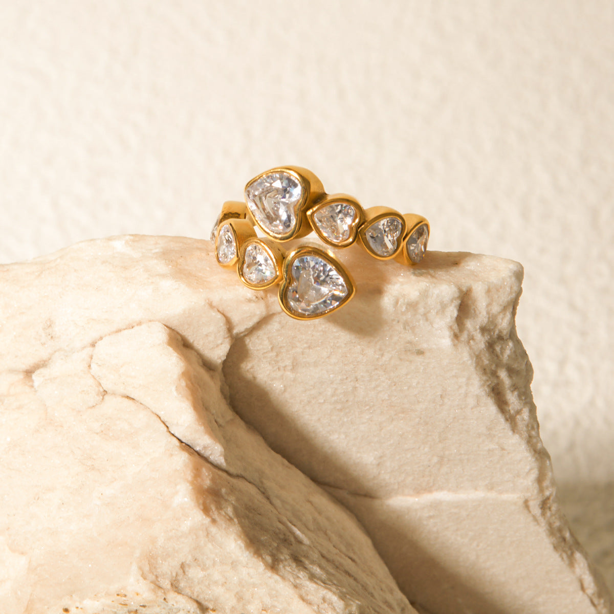 Romy Radiant Heart Ring