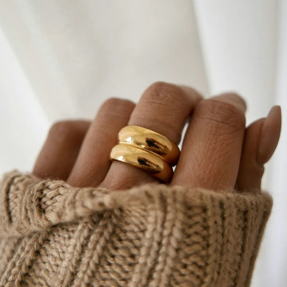 Luxe Double Band Ring
