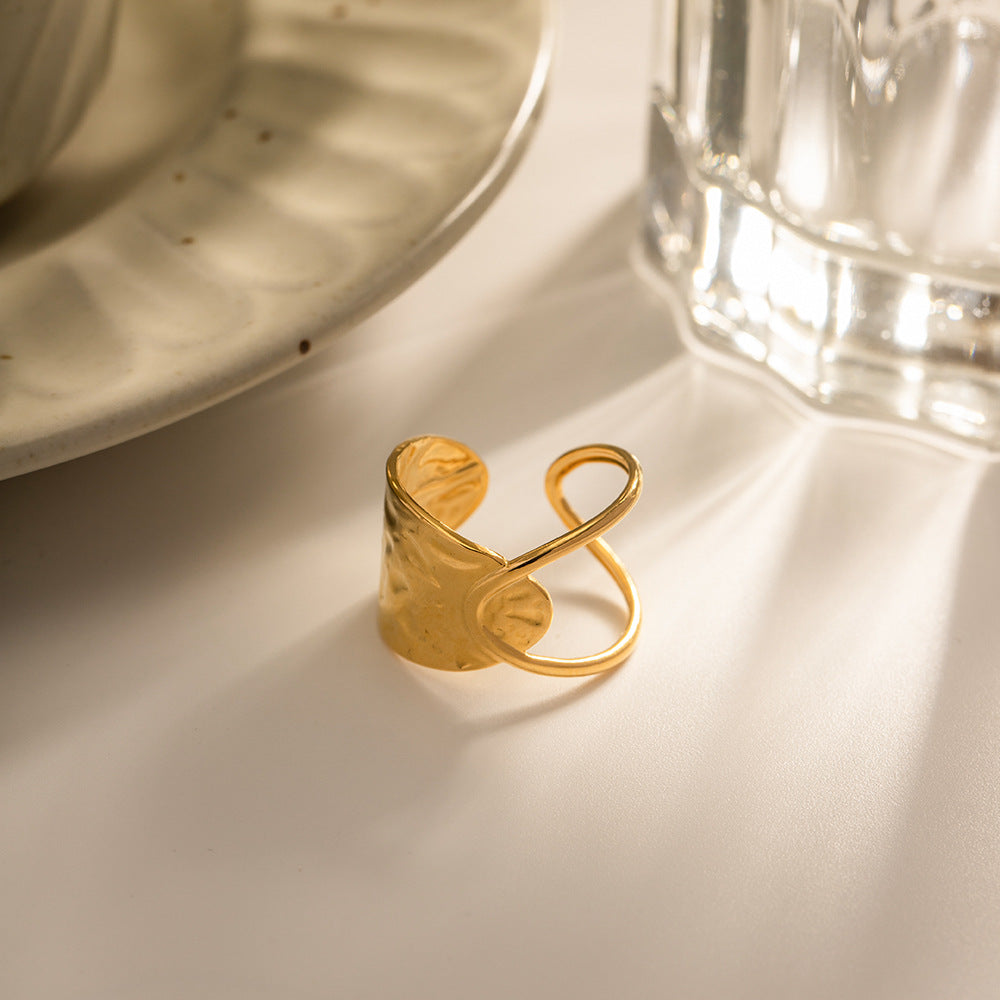 Ethereal Radiance Gold Ring