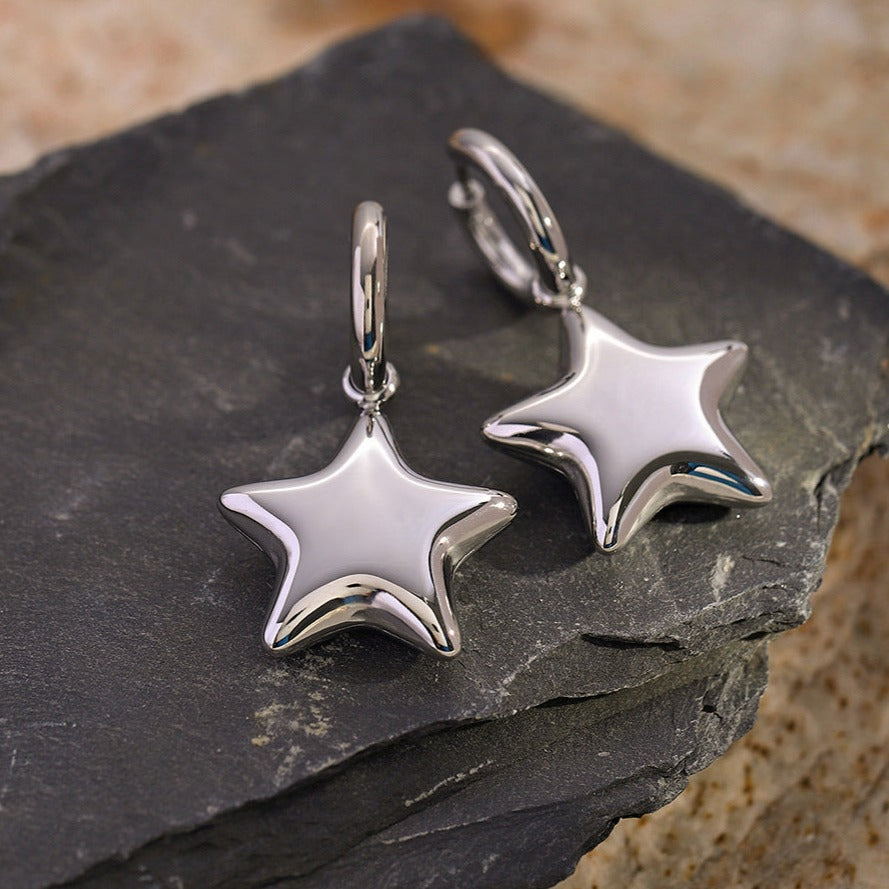 Celestial Star Hoops