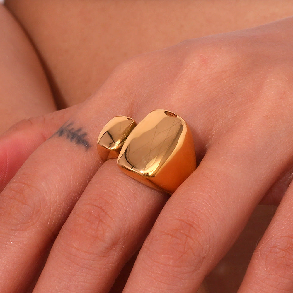 Janine Braided Gold Ring