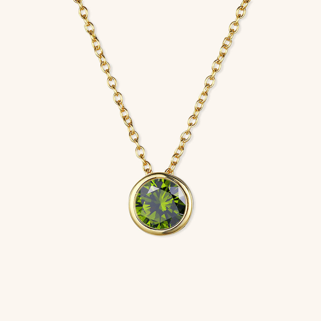 Personalized Birthstone Necklace