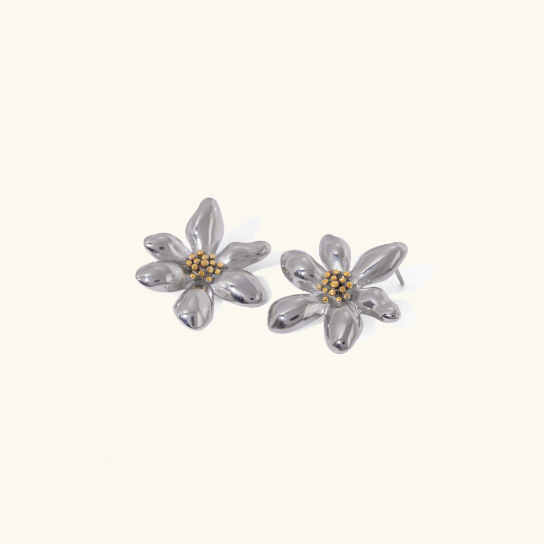 Golden Bloom Earrings