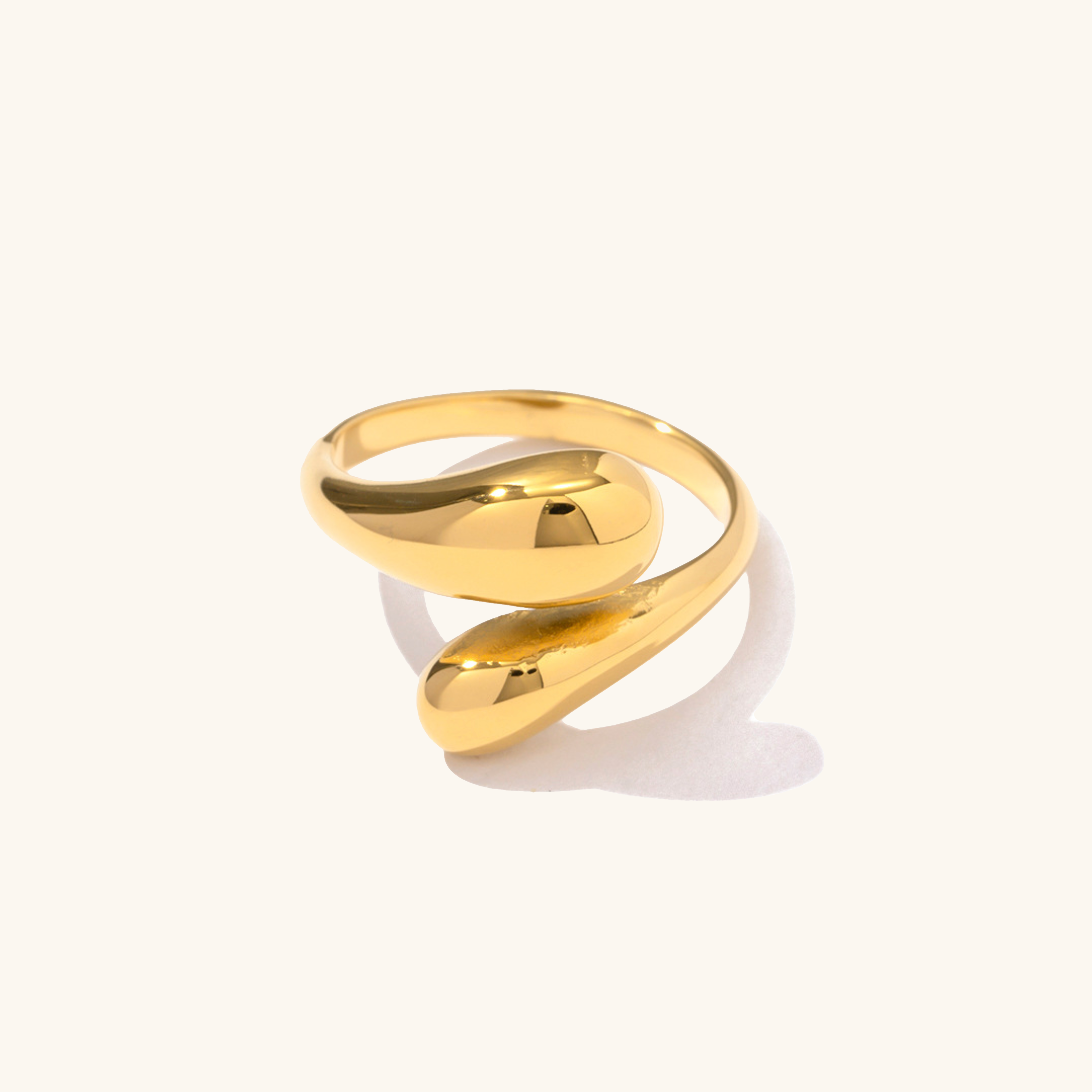 Sabine Open-Ended Gold Ring