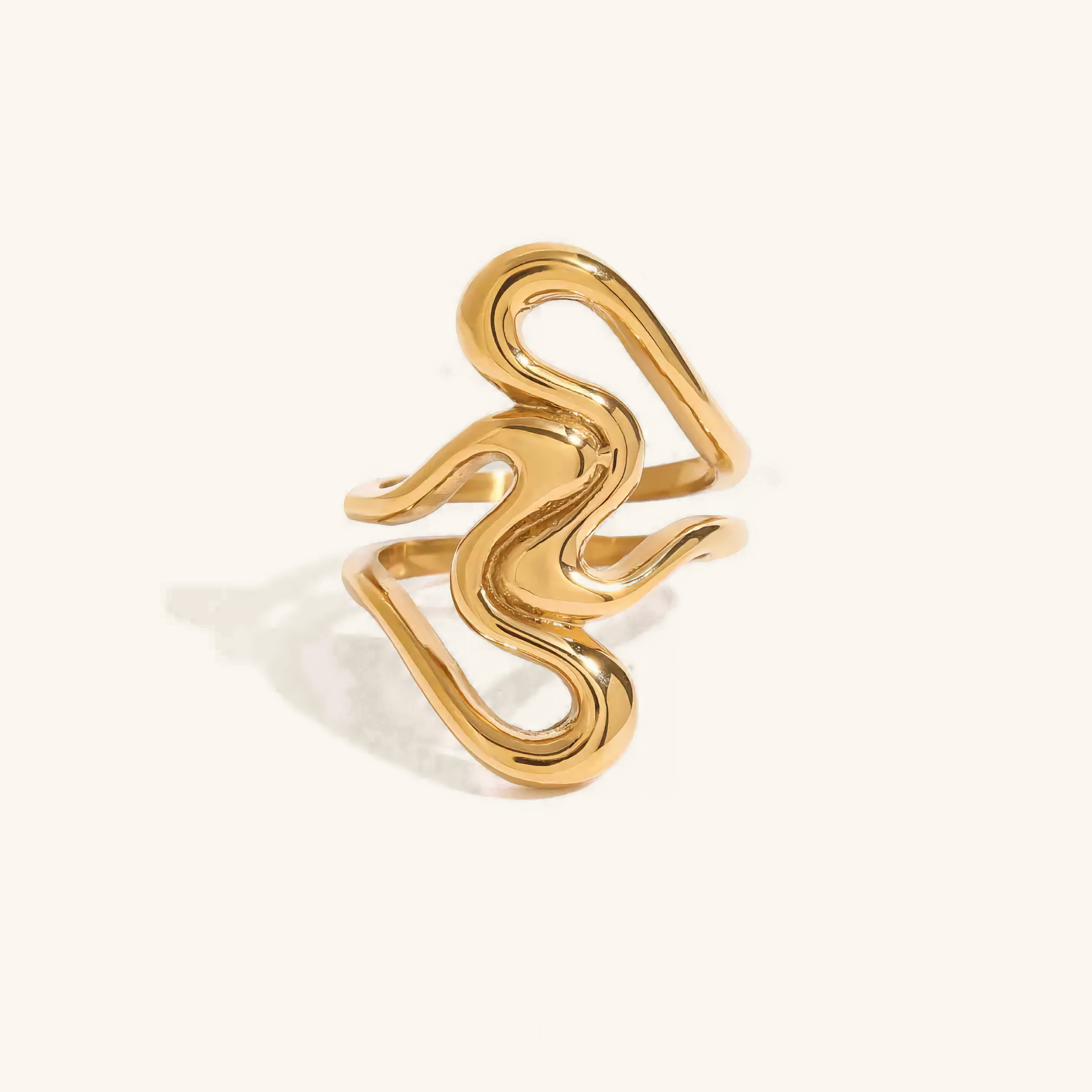 Corina Statement Gold Ring