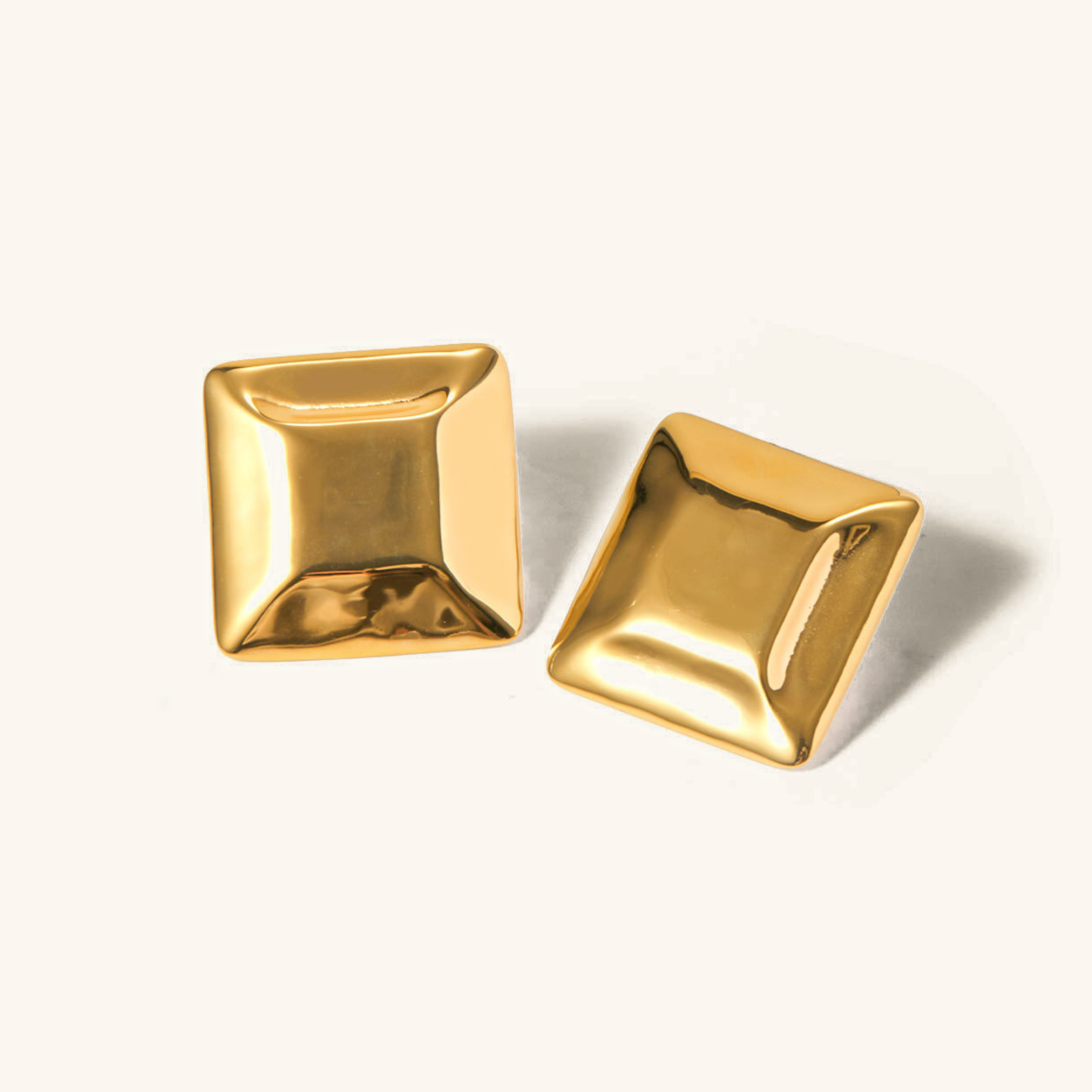 Sculpted Pillow Earrings